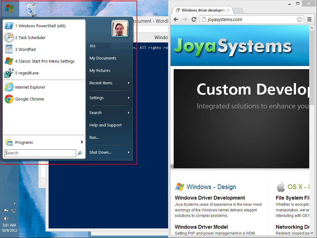 Classic Start Pro Screenshot